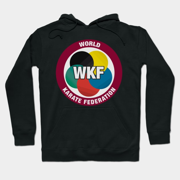 World Karate Federation WKF Hoodie by FightIsRight